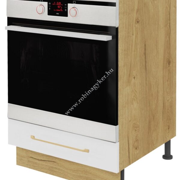 LAURENCJA KLA60ZP-BI/L/DSC SÜTŐBEÉPÍTŐ TŰZHELYKERET KONYHABÚTOR ELEM -konyhabútor