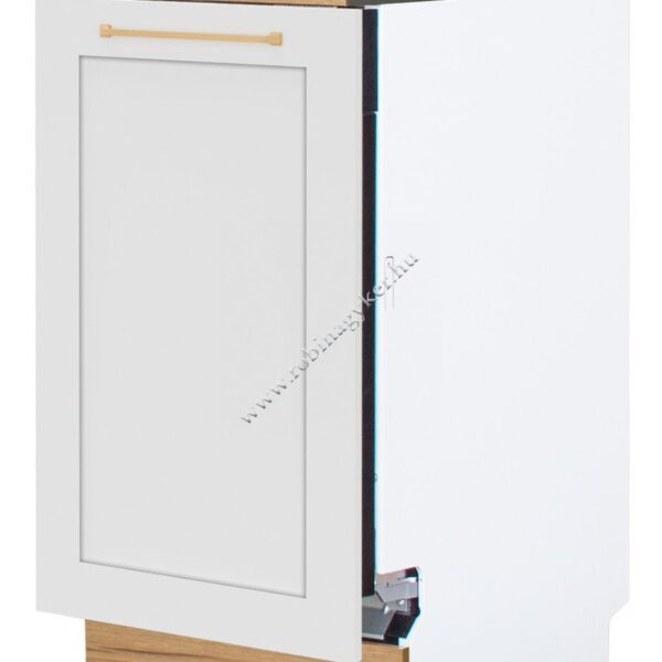 LAURENCJA KLAZZ45W-BI/L/DSC 45CM-ES, MAGAS MOSOGATÓGÉP ELŐLAP KONYHABÚTOR ELEM -konyhabútor