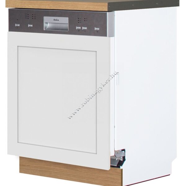 LAURENCJA KLAZZ60-BI/L/DSC 60CM-ES, ALACSONY MOSOGATÓGÉP ELŐLAP KONYHABÚTOR ELEM -konyhabútor