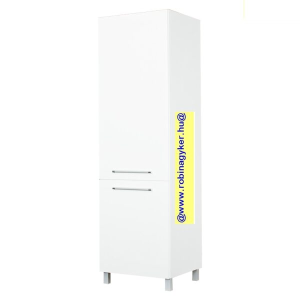 LOARA  FEHÉR MAGASFÉNYŰ KLZGP Jobbos-BI _KONYHABÚTOR
