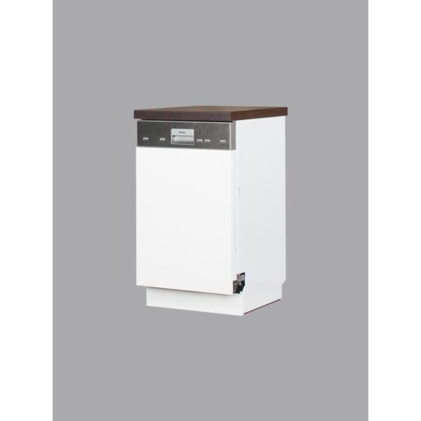 LOARA FEHÉR MAGASFÉNYŰ MOSOGATÓGÉP ELŐLAP 45 cm (KLZZ45-BI)_konyhabútor