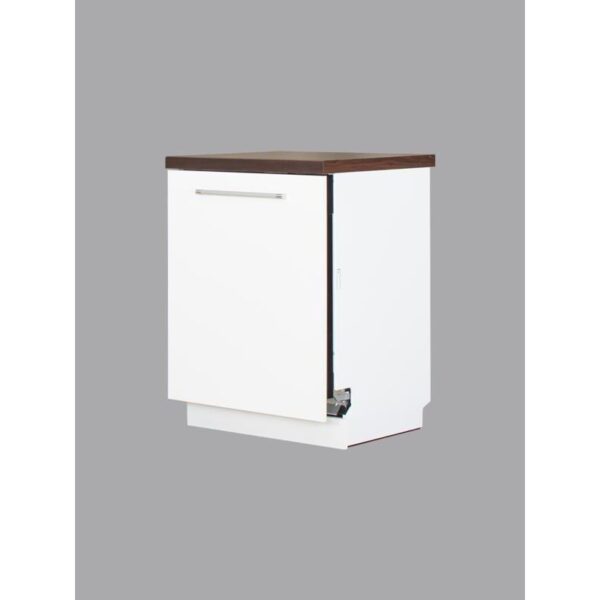 LOARA FEHÉR MAGASFÉNYŰ MOSOGATÓGÉP ELŐLAP 60 cm (KLZZ60W-BI)_konyhabútor