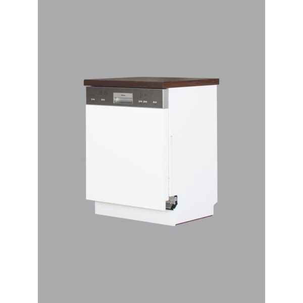 LOARA FEHÉR MAGASFÉNYŰ MOSOGATÓGÉP ELŐLAP 60 cm (KLZZ60-BI)_konyhabútor