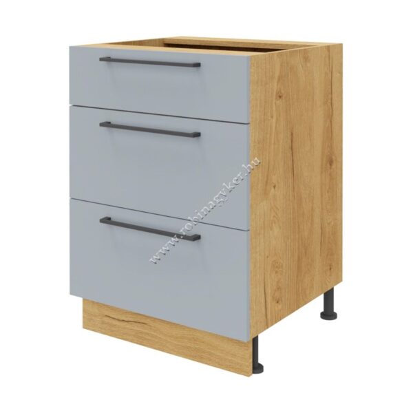 MONIA KMO60DS_SZ_DSC FIÓKOS 60-cm-es alsó KONYHABÚTOR ELEM -konyhabútor