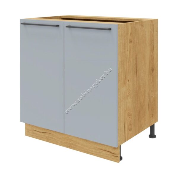 MONIA KMO80D_SZ_DSC 80-cm-es 2 AJTÓS alsó KONYHABÚTOR ELEM -konyhabútor