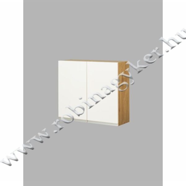 MONIA KMO80GS_BI_DSC 2 AJTÓS, 80-cm-es, SZÁRÍTÓTÁLCÁS felső KONYHABÚTOR ELEM -konyhabútor