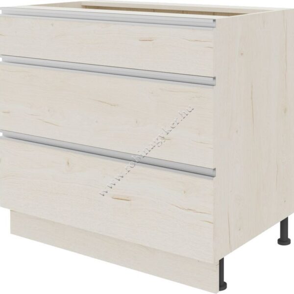 MONIA KMO90DS_DSP_ FIÓKOS 90-cm-es alsó KONYHABÚTOR ELEM -konyhabútor