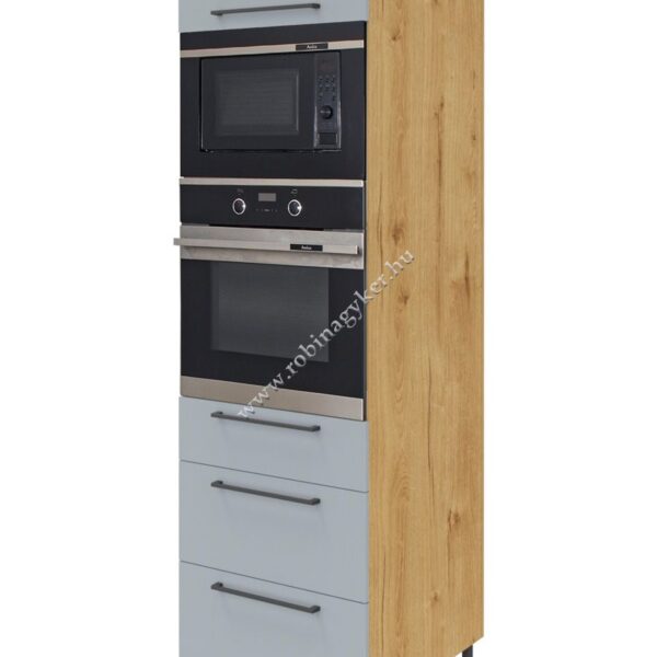 MONIA KMOZPM_SZ_DSC magas tűzhelykeret, mikróbeépítő hellyel KONYHABÚTOR ELEM -konyhabútor