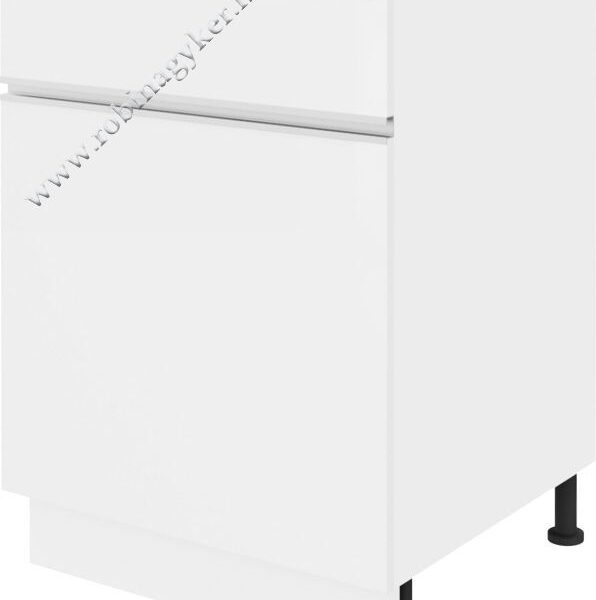 SANDI KS60DSFL-BI/BI FIÓKOS, BALOS 60-cm-es alsó KONYHABÚTOR ELEM -konyhabútor