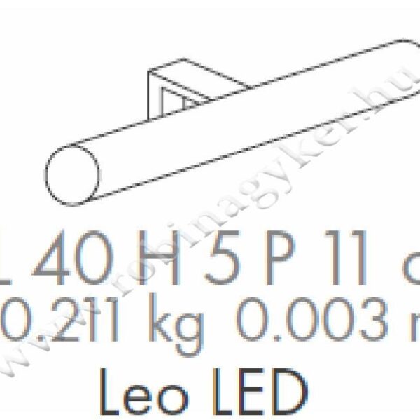 LEO LED LÁMPA Fürdőszoba bútor