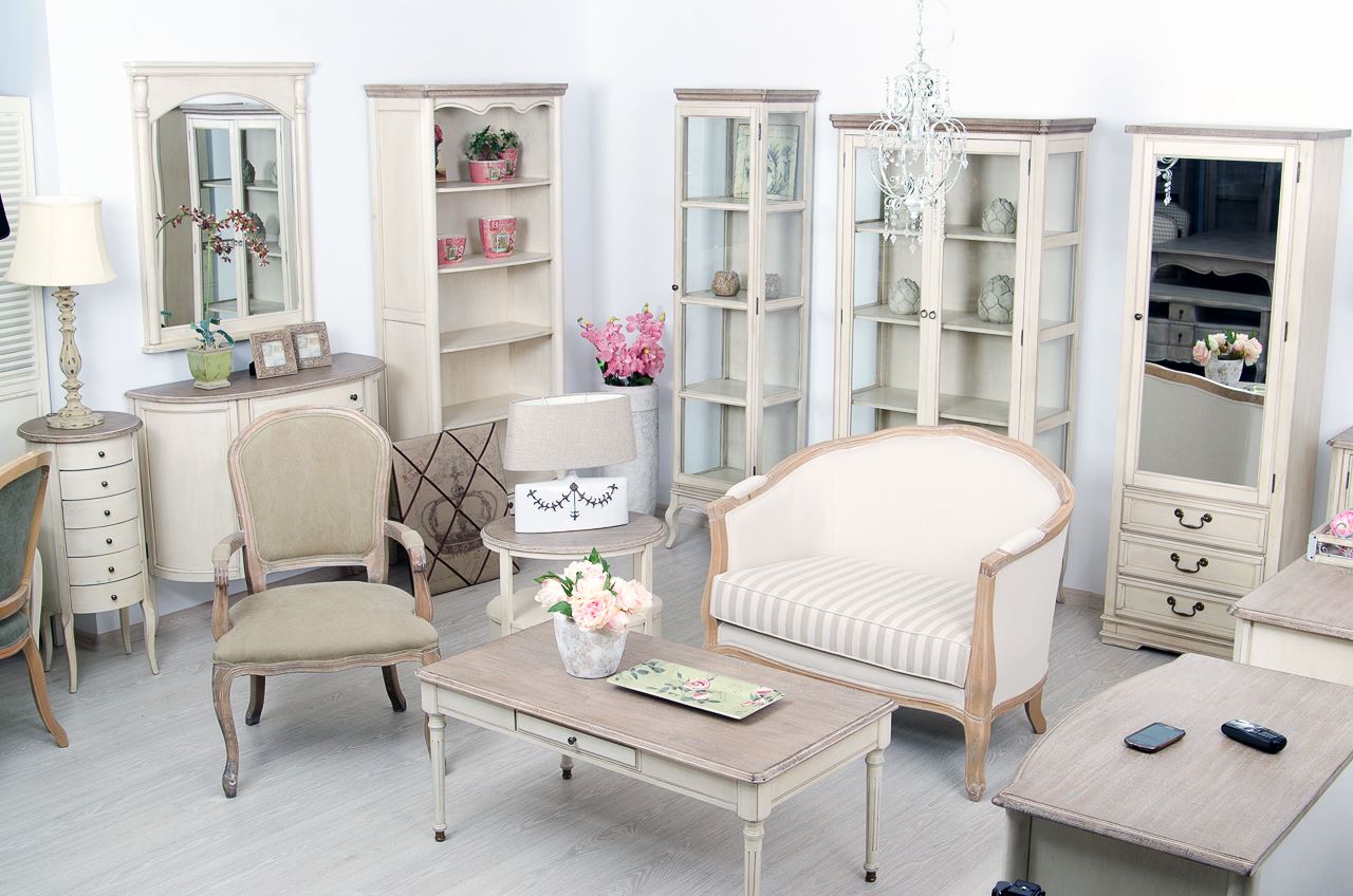 Vintage hangulatú nappali bútor