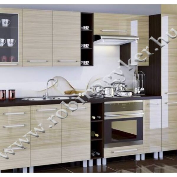 LOARA LATTE MAGASFÉNYŰ 270 CM KONYHABÚTOR