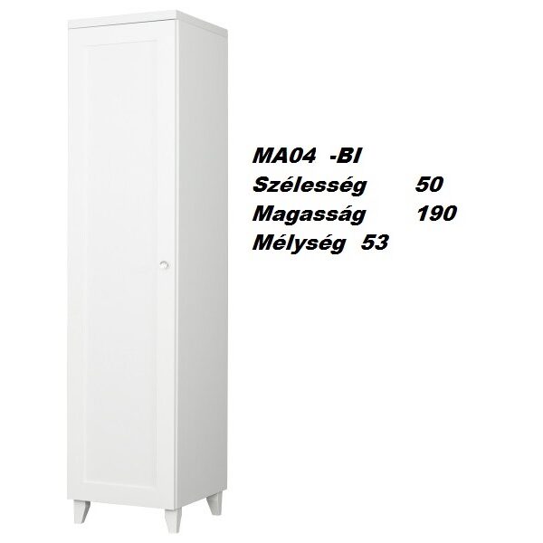 MAJORKA MA04-BI  1ajtós szekrény-bútor