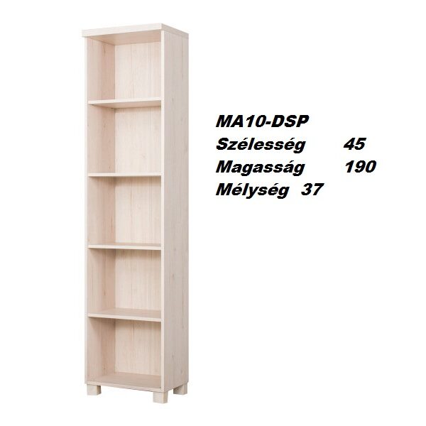 MAJORKA MA10-DSP Polcos szekrény-bútor