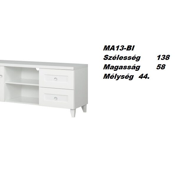 MAJORKA MA13-BI TV-s szekrény-bútor