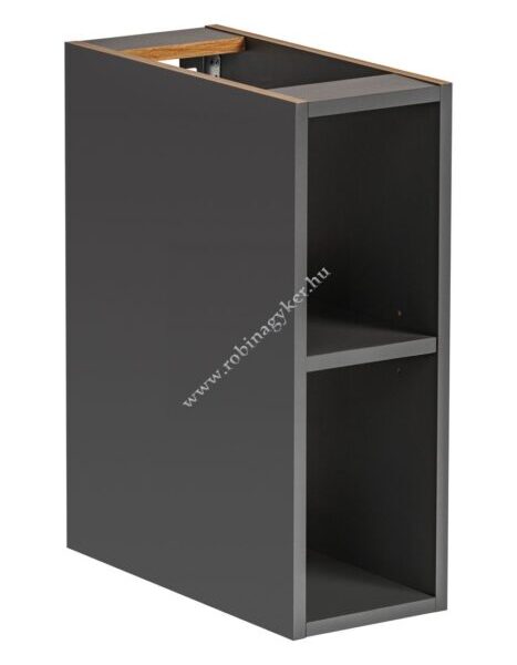 MONACO GREY  810 Nyitott alsó szekrény 20cm Fürdőszoba bútor