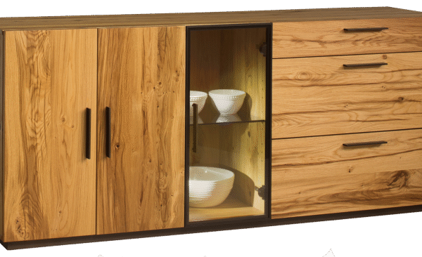 MORENO MOR.010.03.Tálaló komód tömörfa bútor-BÚTOR