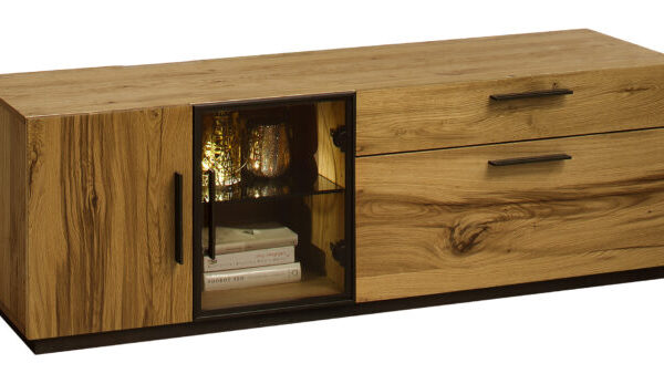 MORENO MOR.051.L.03.Vitrines RTV komód tömörfa bútor-BÚTOR