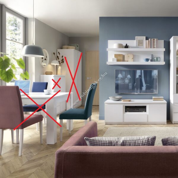 FRIBO BIALY II. ELEMES SZEKRÉNYSOR ÖSSZEÁLLÍTÁS-Bútor