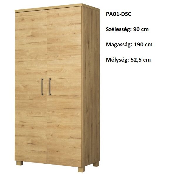 PANAMA PA01-DSC 2ajtós szekrény-bútor