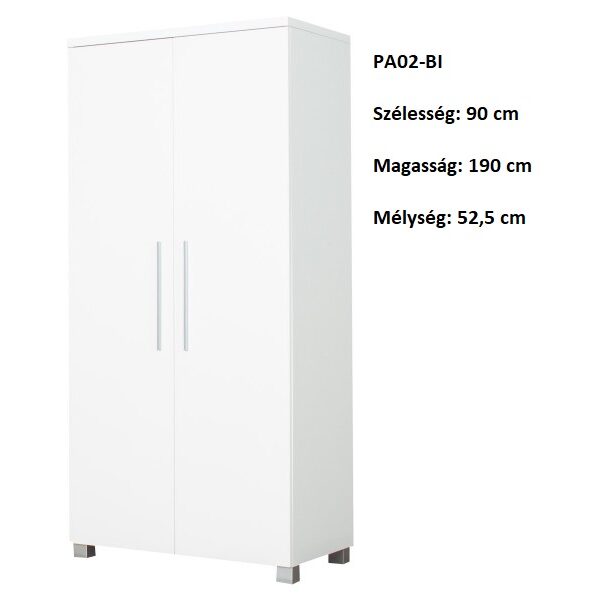 PANAMA PA02-BI 2ajtós szekrény-bútor