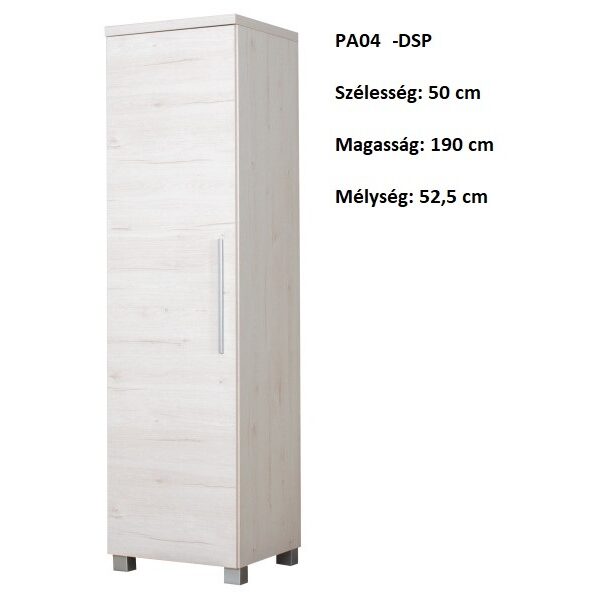 PANAMA PA04-DSP 1ajtós szekrény-bútor