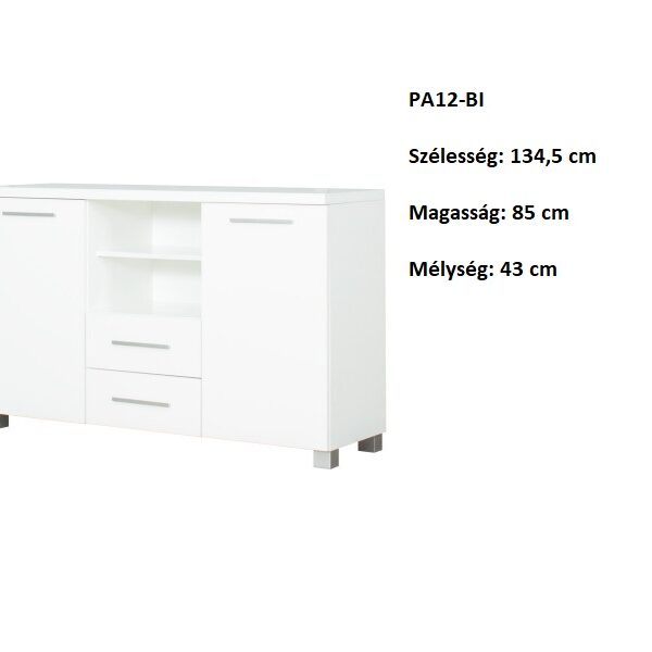 PANAMA PA12-BI 2ajtós komód szekrény-bútor