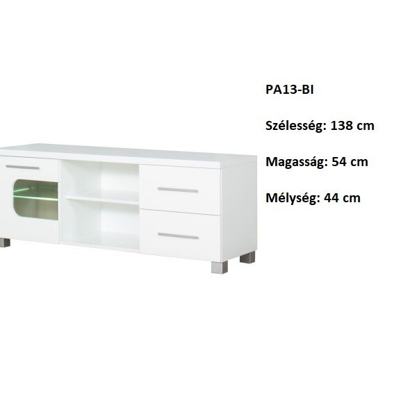 PANAMA PA13-BI TV-s szekrény-bútor