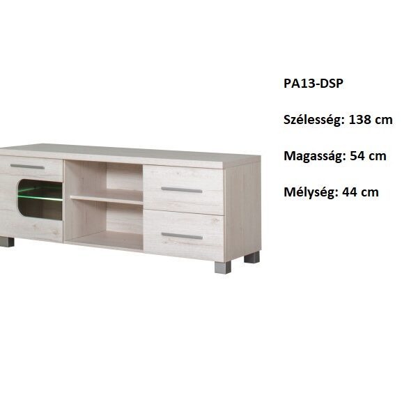 PANAMA PA13-DSP TV-s szekrény-bútor