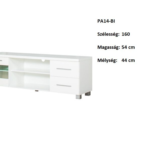 PANAMA PA14-BI TV-s szekrény-bútor