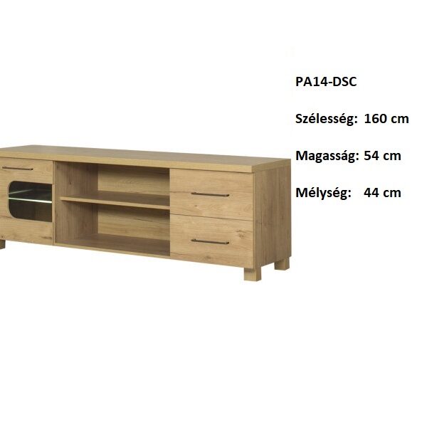 PANAMA PA14-DSC TV-s szekrény-bútor