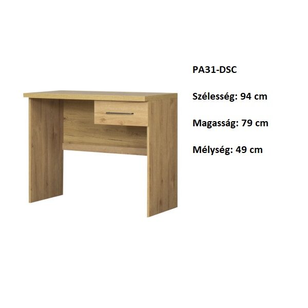 PANAMA PA31-DSC Íróasztal szekrény-bútor