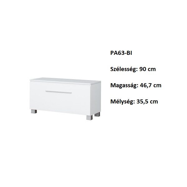 PANAMA PA63-BI  Cipős szekrény-bútor