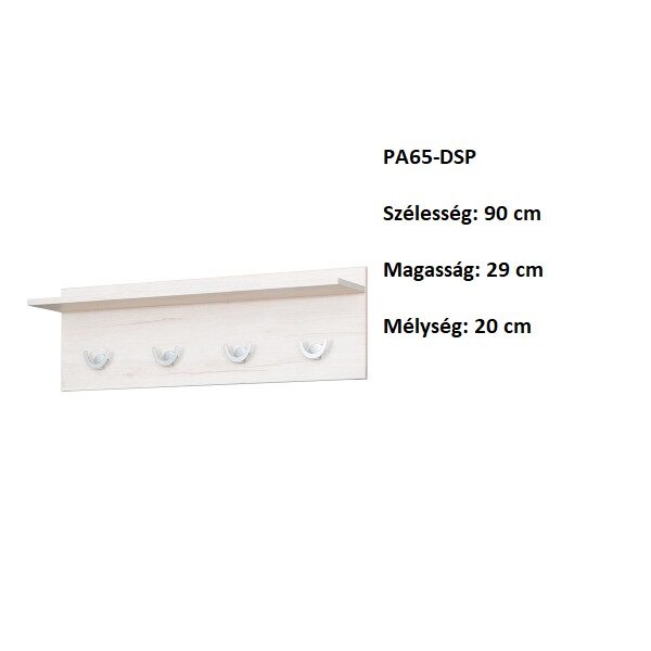 PANAMA PA65-DSP  Fogas, akasztóval szekrény-bútor