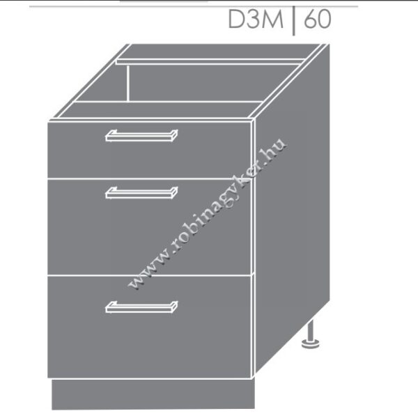 ROZI D3M/60_KONYHABÚTOR