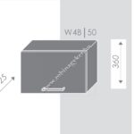 ROZI W4B/50_KONYHABÚTOR