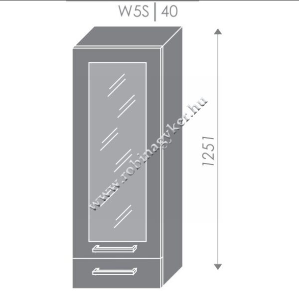 ROZI W5S/40_Balos_KONYHABÚTOR