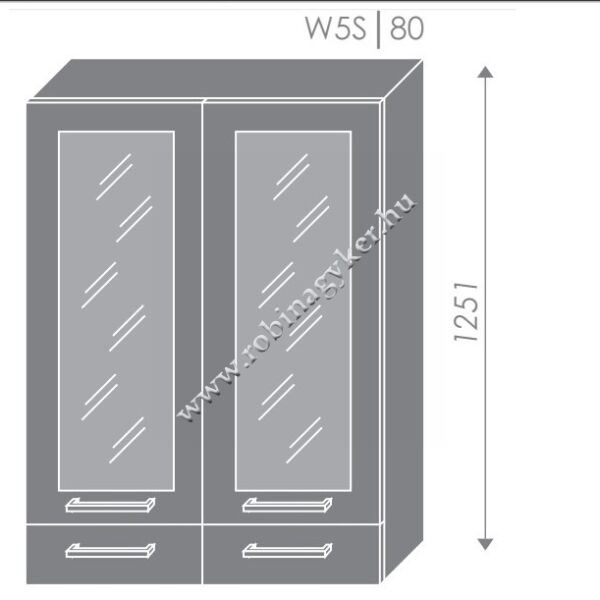 ROZI W5S/80_KONYHABÚTOR