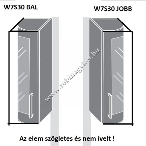 ROZI W7S/30_Jobbos_KONYHABÚTOR