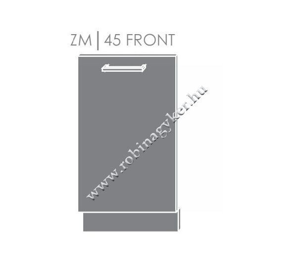 ROZI ZM 45_Mosogatógép előlap_KONYHABÚTOR