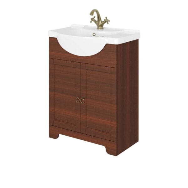 .ROMANTICA 65-ös  ART.7050/F46MOSDÓS SZEKRÉNY KERÁMIA MOSDÓVAL Fürdőszoba bútor