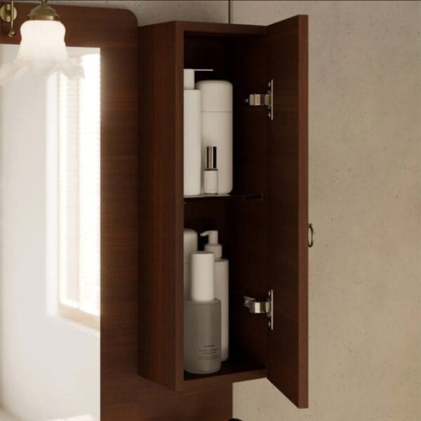ROMANTICA 7056D/F46 JOBBOS FALI OLDAL SZEKRÉNY (TÜKÖRHÖZ)Fürdőszoba bútor