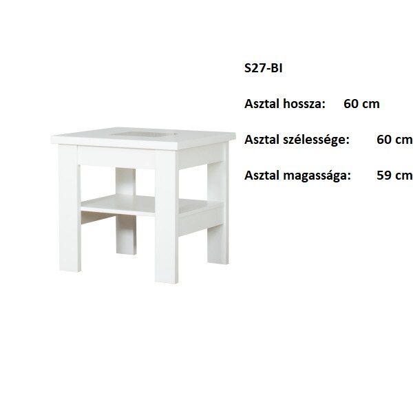 S27-BI DOHÁNYZÓ ASZTAL BÚTOR