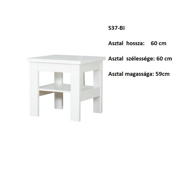 S37-BI DOHÁNYZÓ ASZTAL BÚTOR