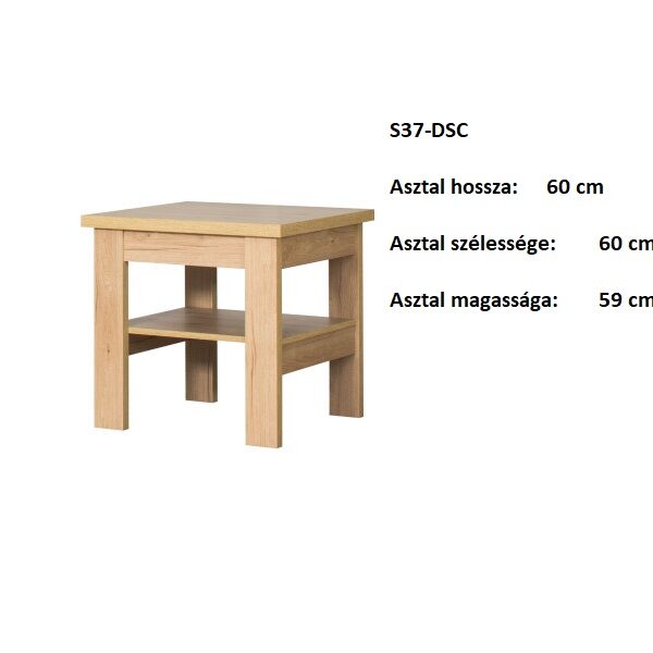 S37-DSC DOHÁNYZÓ ASZTAL BÚTOR