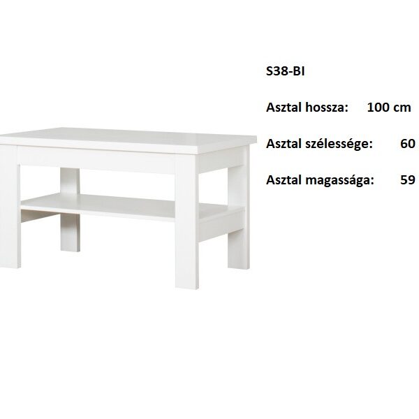 S38-BI DOHÁNYZÓ ASZTAL BÚTOR