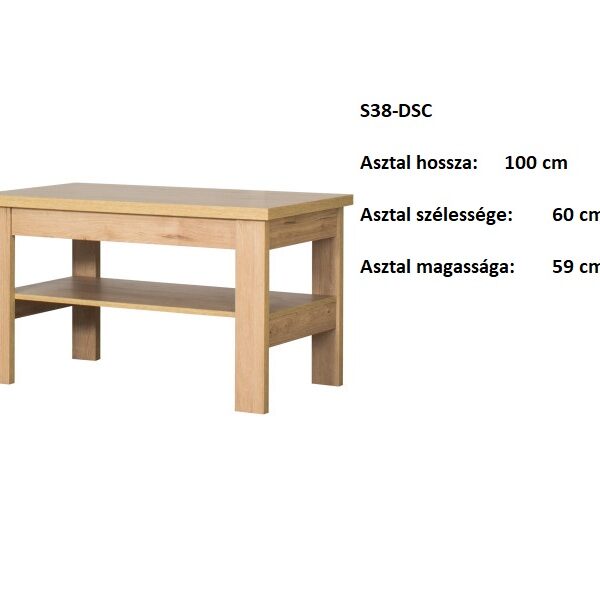 S38-DSC DOHÁNYZÓ ASZTAL BÚTOR
