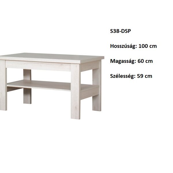 S38-DSP Dohányzóasztal bútor