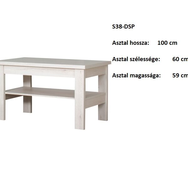 S38-DSP DOHÁNYZÓ ASZTAL BÚTOR