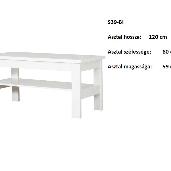 S39-BI DOHÁNYZÓ ASZTAL BÚTOR